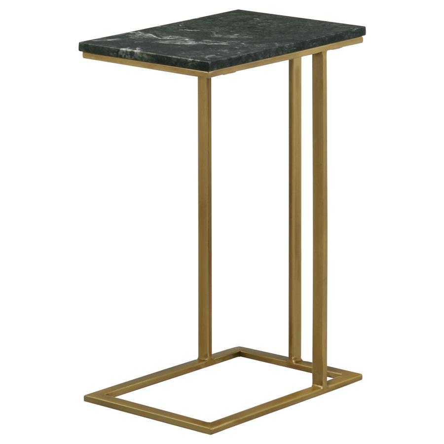 Vicente - Accent Table With Marble Top