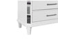 Marco - Dresser With LED 3D Mirror - Metallic White