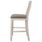 Sarasota - Wood Counter Chair (Set of 2) - Rustic Cream