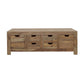 Esther - 6-Drawer Storage Coffee Table - Natural Sheesham