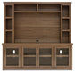 Boardernest - Brown - 85" TV Stand With Hutch