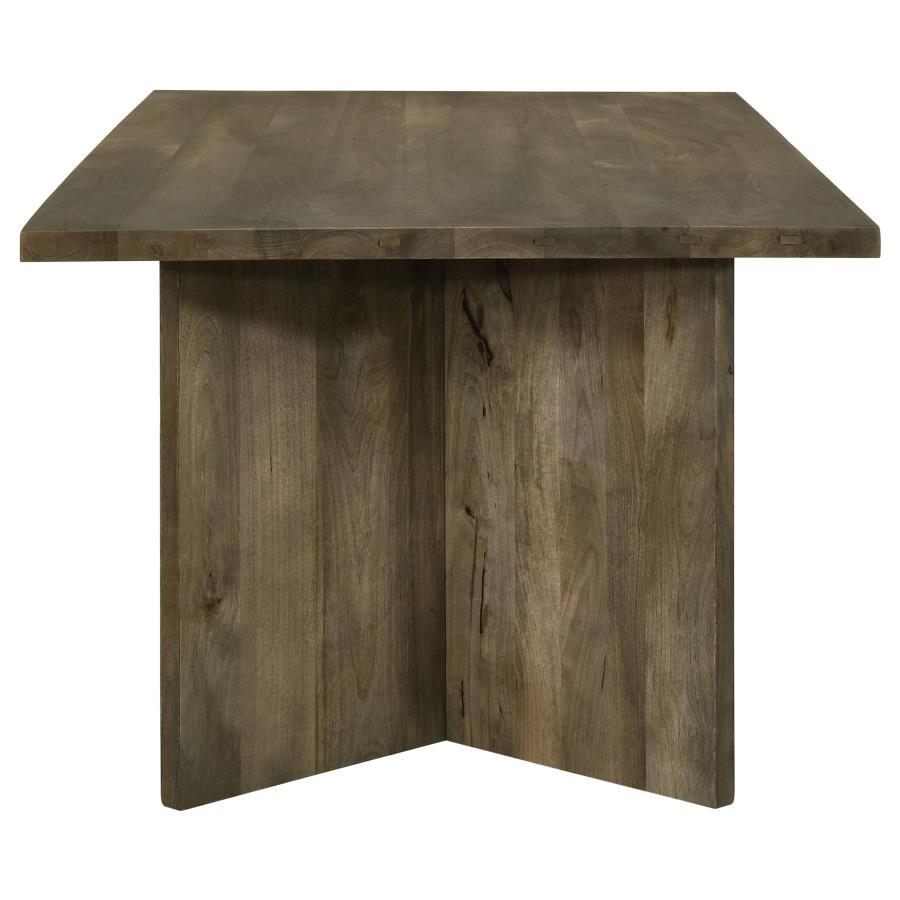 Tyler - Solid Wood Dining Table - Mango Brown