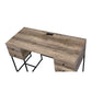 Desirre - Desk - Rustic Oak & Black