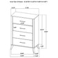 Kaywood - 4-Drawer Bedroom Chest Of Drawers - Natural Pine