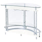 Amarillo - Freestanding Glass Top Home Bar Wine Cabinet