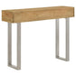 Draco - Console Table With Hand Carved Drawers - Natural