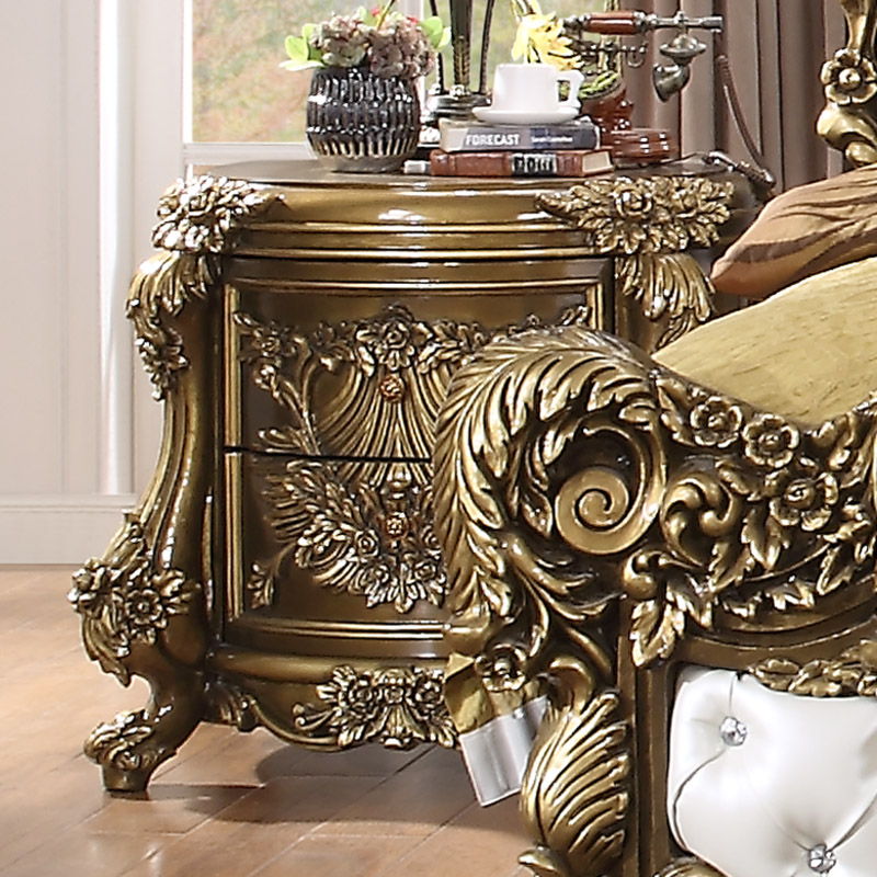 HD-1802 - Nightstand - Bronze