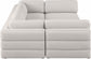 Beckham - Modular Sectional 6 Piece - Beige - Fabric