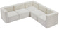 Quincy - Modular Sectional 5 Piece - Cream