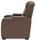 High Impact - Tobacco - Power Recliner / Adj Headrest