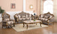 Amelia - Sofa And Loveseat - Gold