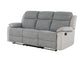 U6027 - Reclining Sofa - Dark Gray / Light Gray