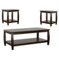 Dixon - 3 Piece Coffee Table Set - Espresso