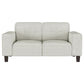 Deerhurst - Upholstered Track Arm Tufted Loveseat - Greige