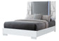 Ylime - 5 Piece Queen Bedroom Set (Bed, Dresser, Mirror, Chest, Nightstand) - White Marble