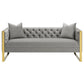 Eastbrook - Velvet Upholstered Tufted Sofa Set