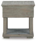 Moreshire - Bisque - Rectangular End Table