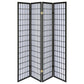 Roberto - 4-Panel Room Divider Folding Shoji Screen