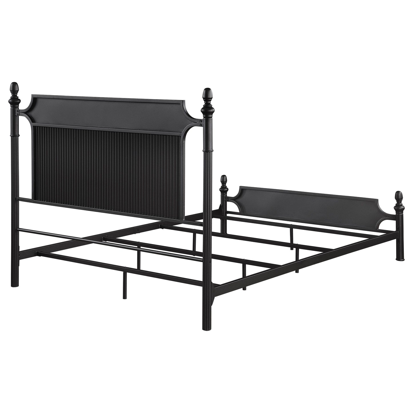 Cameron - Metal Panel Bed