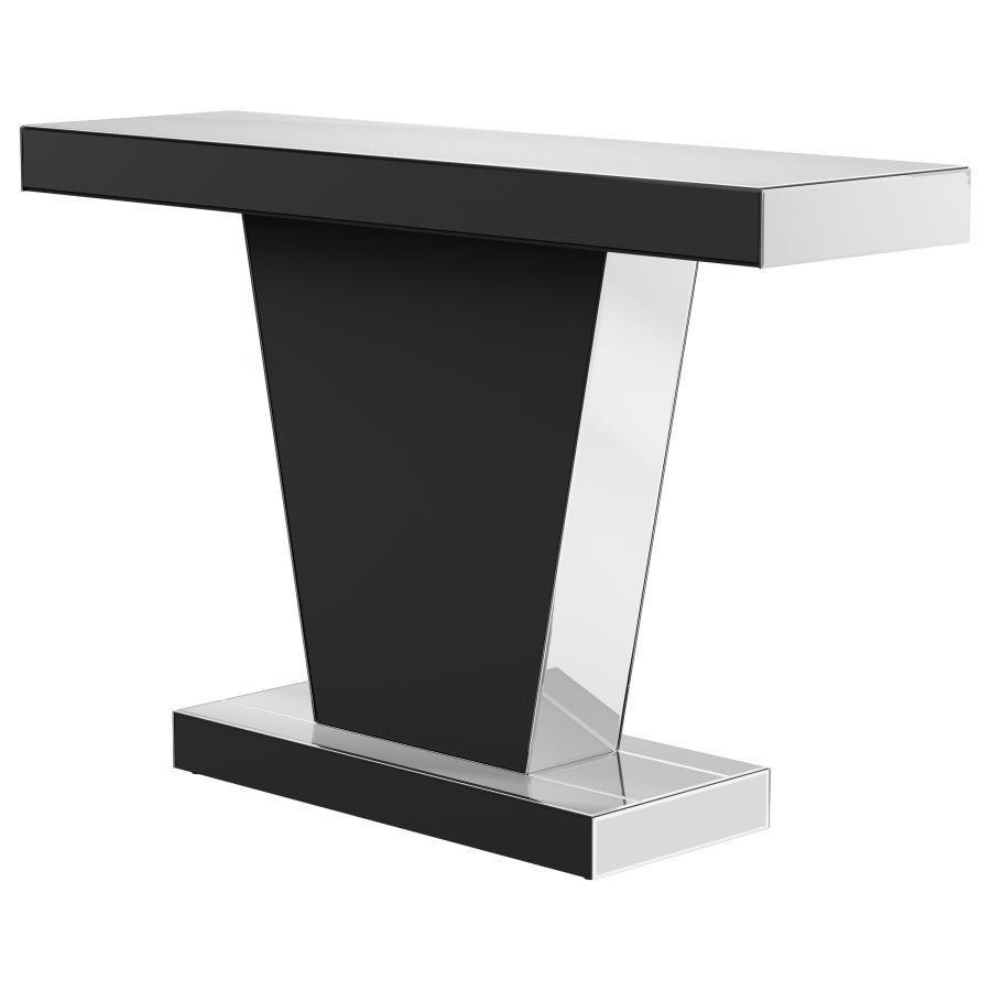 Crocus - Rectangular Console Table - Silver