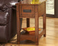 Breegin - Brown - Chair Side End Table - 1 Drawer
