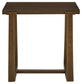 Balintmore - Brown / Gold Finish - Rectangular End Table