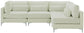 Julia - Modular Sectional 4 Piece - Cream