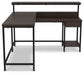 Camiburg - Warm Brown - L-desk With Storage