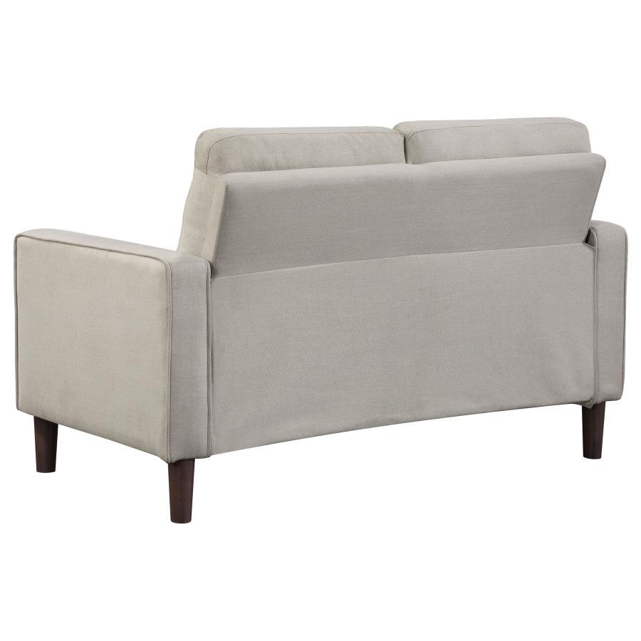 Bowen - Upholstered Track Arm Tufted Sofa Set