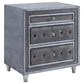 Antonella - Upholstered 3-Drawer Nightstand