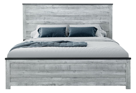 Ozark - Full Bed - Gray Wash