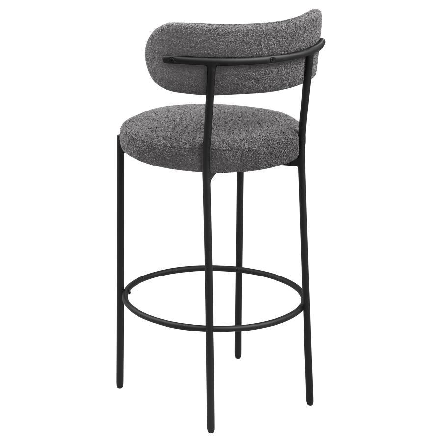 Viola - Boucle Upholstered Bar Stool (Set of 2)