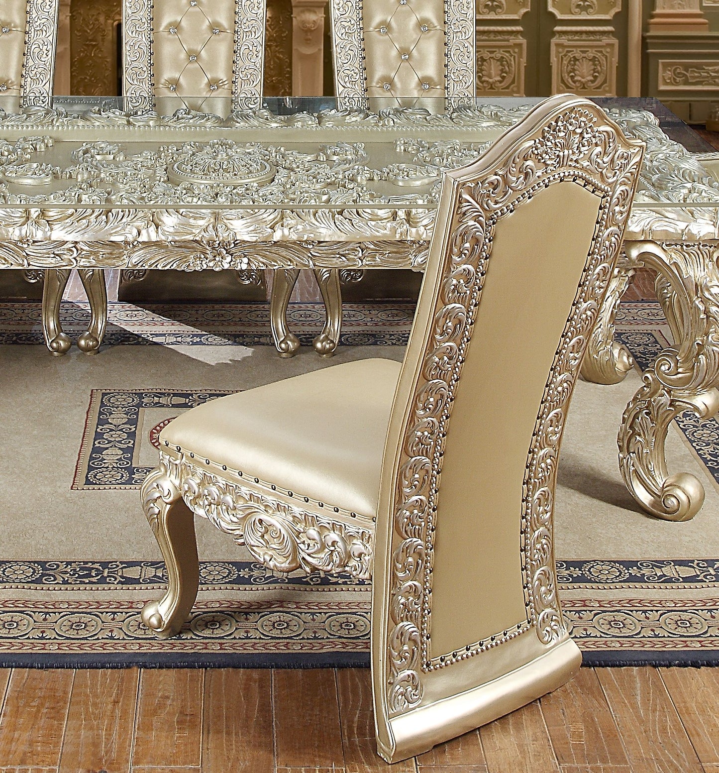 HD-8022 - Side Chair - Champagne