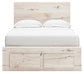 Lawroy - Panel Bed With Storage