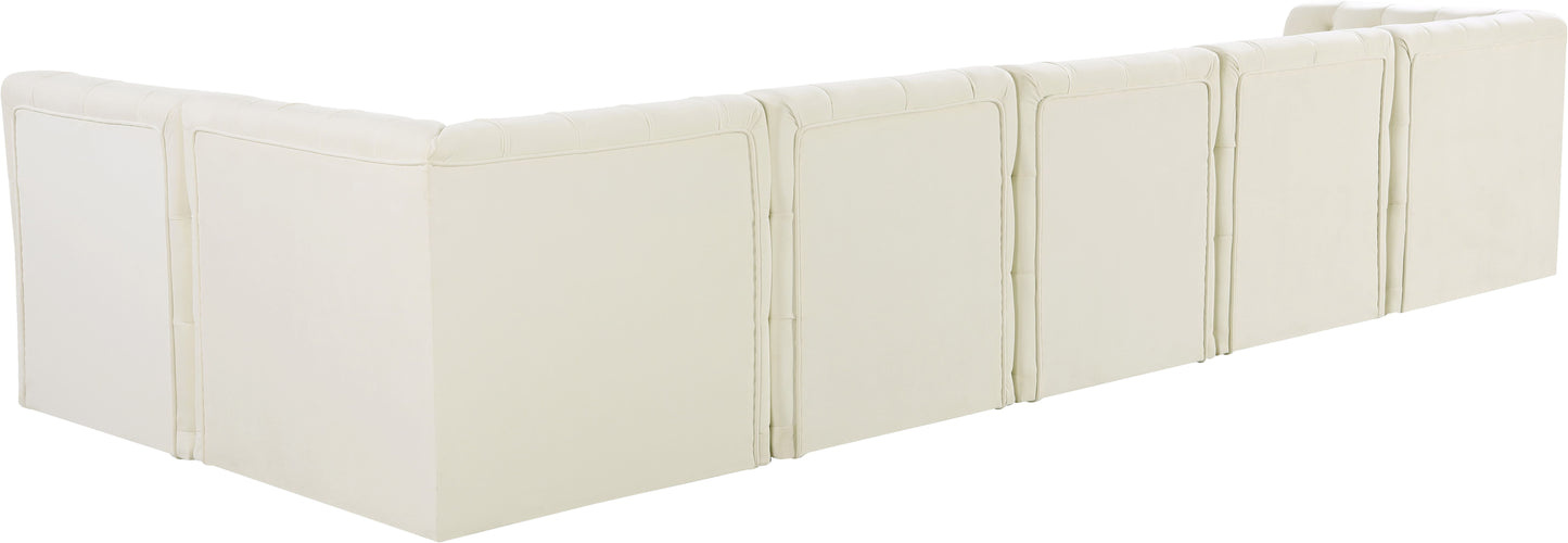 Tuft - Modular Sectional 6 Piece - Cream