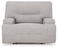 Acklen Place - Pewter - 4 Pc. - 3-Piece Power Reclining Sectional Sofa With Raf Chaise, Wide Seat Power Recliner