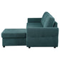 Samantha - Upholstered Storage Sleeper Sectional Sofa