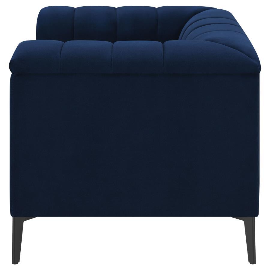 Chalet - Tuxedo Arm Chair - Blue