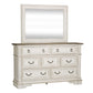 Abbey Park - Dresser & Mirror - White