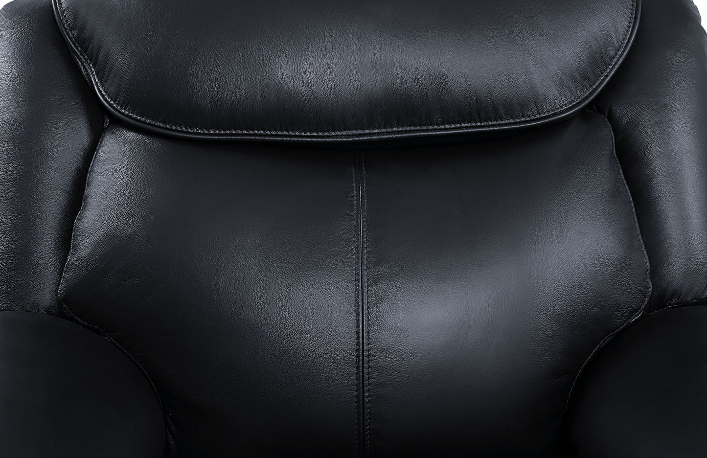 Ralorel - Sofa - Black Top Grain Leather