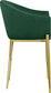 Xavier - Counter Stool with Gold Legs