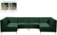 Alina - Modular Sectional 6 Piece - Green - Fabric