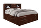 Linda - King Bed - Merlot