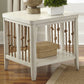 Dockside - End Table - White