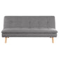 Scout - Upholstered Tufted Convertible Sofa Bed - Gray