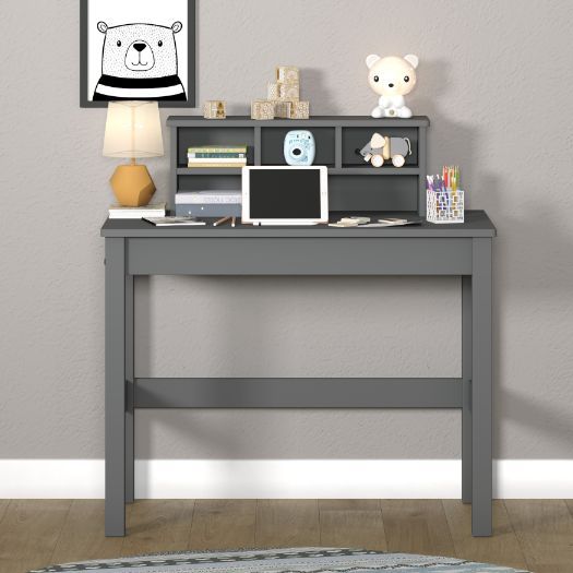 Logan - Writing Desk - Gray Finish