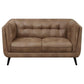 Thatcher - Upholstered Tuxedo Arm Sofa Set