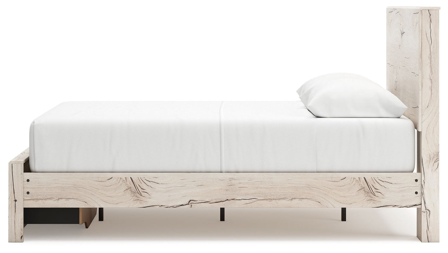 Lawroy - Panel Bed With Storage