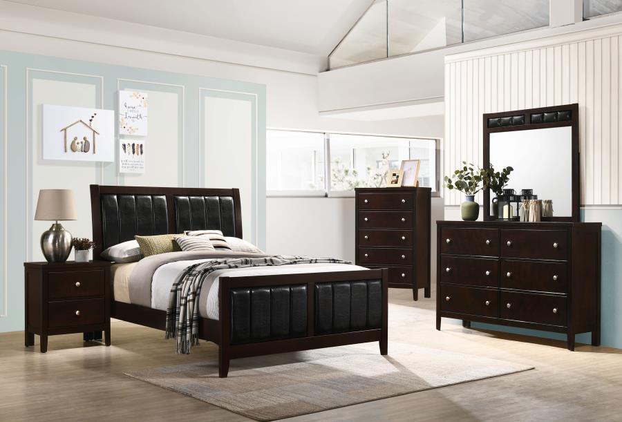 Carlton - Wood Panel Bed