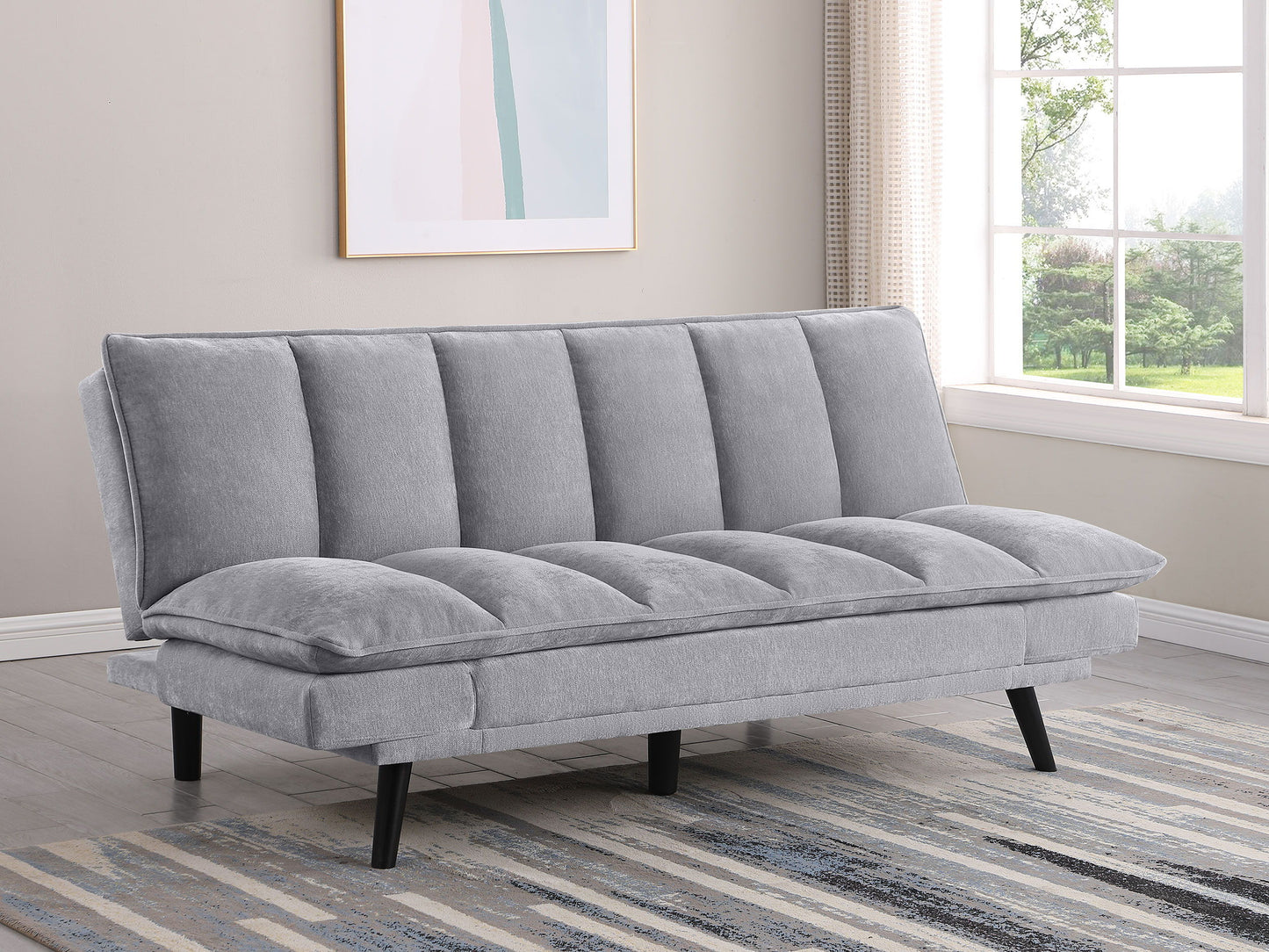 Laredo - Upholstered Tufted Convertible Sofa Bed